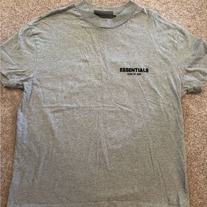 Essentials Dark Oatmeal Short Sleeve Shirt